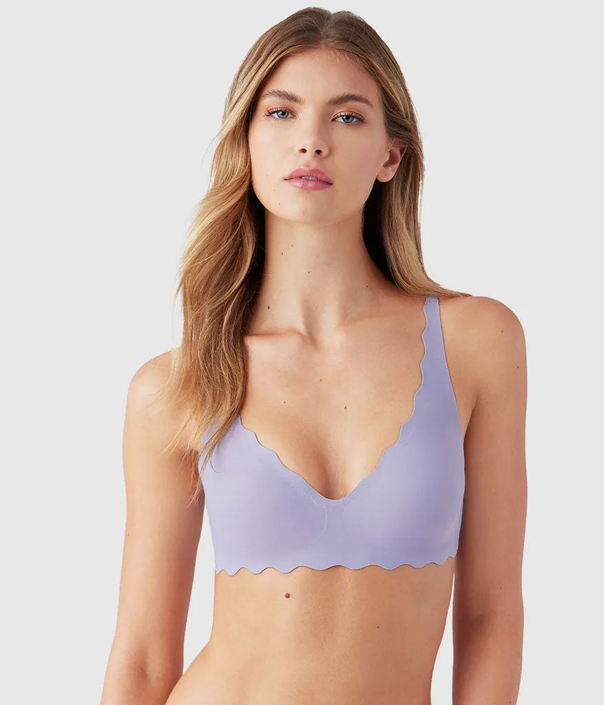 b.wow'd Wire Free Bra: Lavender Gray