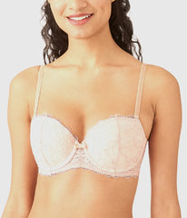 Lace Encounter Contour Bra: Rose Smoke