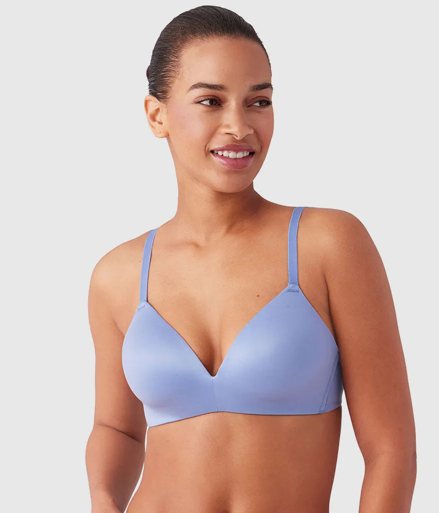 Future Foundation Wire Free T-Shirt Bra: Country Blue