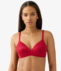 Future Foundation Wire Free T-Shirt Bra: Chili Pepper Red