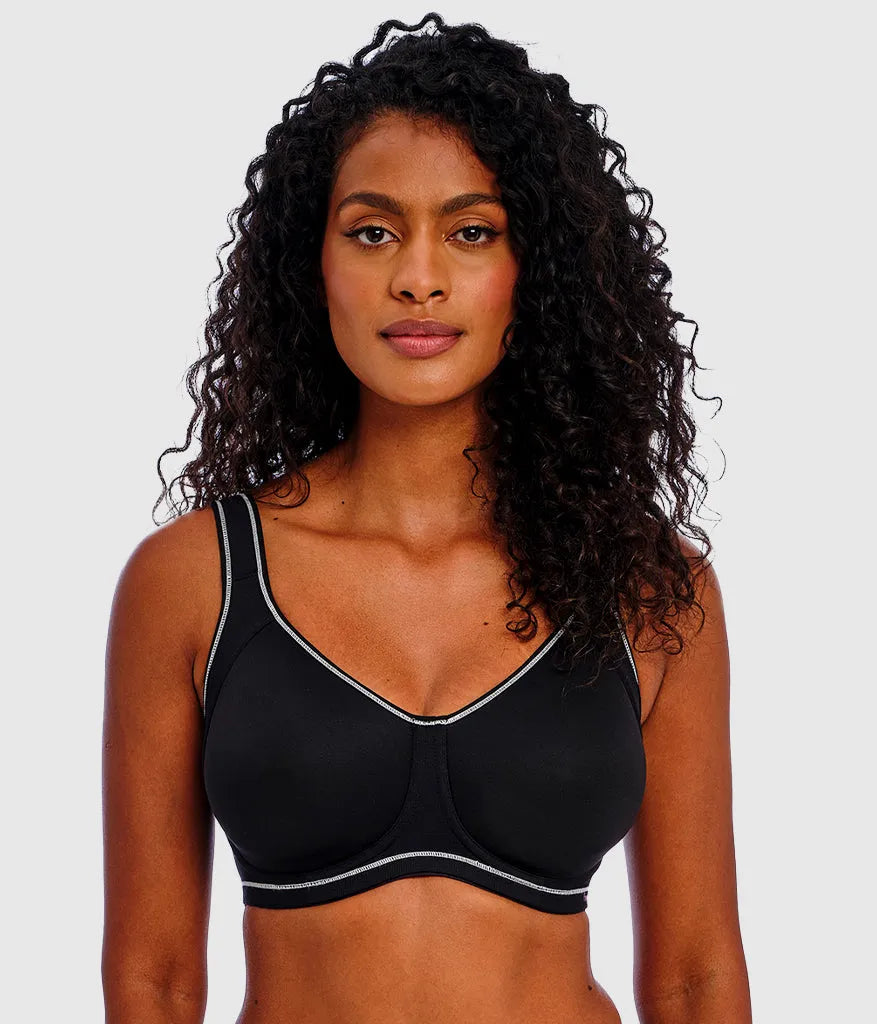Freya Sonic Sport Underwire Spacer Bra: Storm