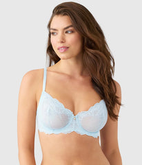 Vivid Attraction Underwire Bra: Soft Sky