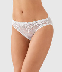 Embrace Lace® Bikini: Delicious White