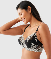 Embrace Lace® Underwire Bra: Black