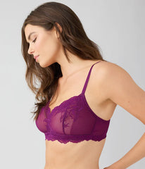 Vivid Attraction Bralette: Dark Purple