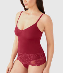 Light and Lacy Cami: Rhubarb