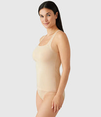 Understated Cotton Tank: Sand