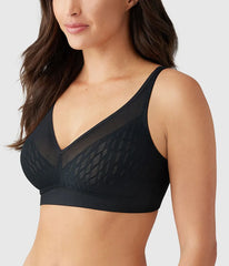 Elevated Allure Wire Free Bra: Black