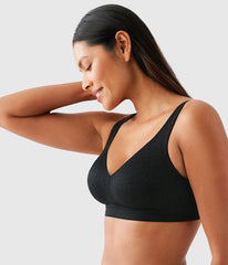 Inside Job™ Wire Free Bra: Black