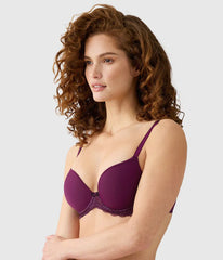 La Femme Underwire T-Shirt Bra: Winter Bloom