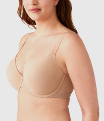 Shape Revelation® Shallow Top Underwire T-Shirt Bra: Praline