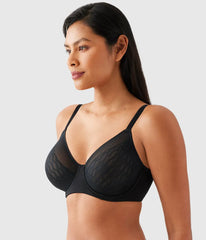 Elevated Allure Underwire Bra: Black