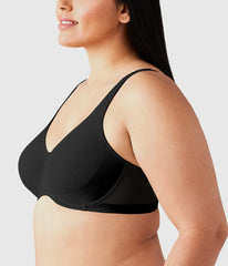 Shape Revelation® Pendulous Underwire Bra: Black