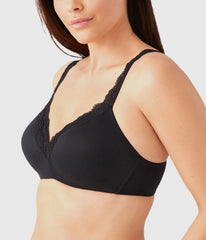 Softly Styled Wire Free T-Shirt Bra: Black