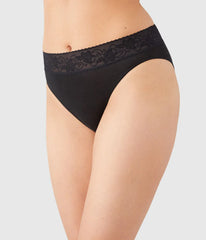 Comfort Touch Hi-Cut: Black
