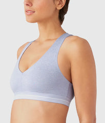 b.active Racerback Sport Bralette: Cosmic Sky Heather