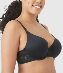 Future Foundation T-Shirt Bra with Lace: Night