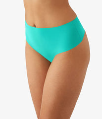 b.bare Hi-Waist Thong: Water Garden