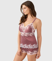 Modern Affair Cami: Rose Brown/Cradle Pink