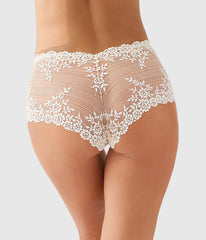 Embrace Lace® Boyshort: Sand/Ivory