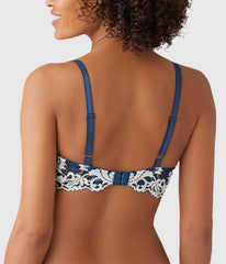 Instant Icon® Underwire Bra: Sargasso Sea/Egret