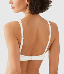 Embrace Lace® Wire Free Bralette: Delicious White