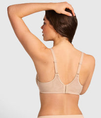 Retro Chic Underwire T-Shirt Bra: Toast