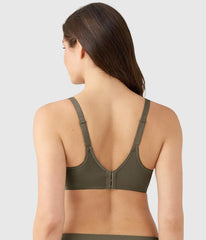 Basic Beauty Full Figure Seamless Underwire Bra: Bungee Cord