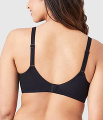 Perfect Primer Full Figure Underwire Bra: Black