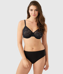 Taking Sides Underwire Bra: Black