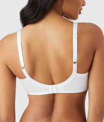 Renaissance Rose Underwire Bra: White