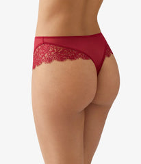 It's On Hi-Waist Thong: Biking Red