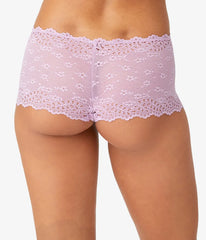 Inspired Eyelet Boyshort: Lavender Herb