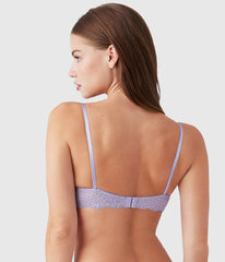 Untamed Demi Underwire Bra: Lavender Gray