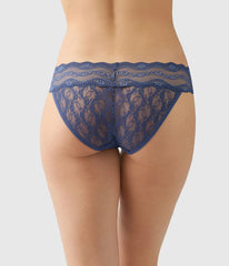 Lace Kiss Bikini: Crown Blue