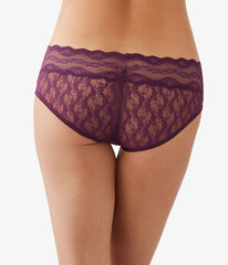 Lace Kiss Hipster: Potent Purple