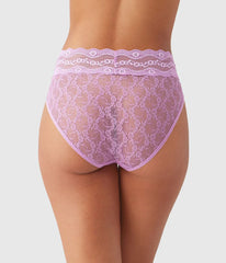 Lace Kiss Hi-Leg: Smoky Grape