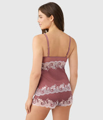 Modern Affair Cami: Rose Brown/Cradle Pink