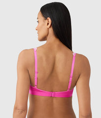 Embrace Lace® Wire Free Bralette: Wild Azalea/Cradle Pink
