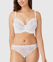 Embrace Lace® Underwire Bra: Delicious White