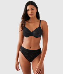 High Profile™ Underwire Bra: Black