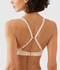 Embrace Lace® Wire Free Bralette: Sand/Ivory