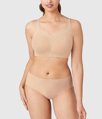 Casual Beauty Wire Free Bra: Toast