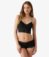 Inspired Eyelet Bralette: Night