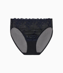 Embrace Lace® Hi-Cut: Black/Night Sky