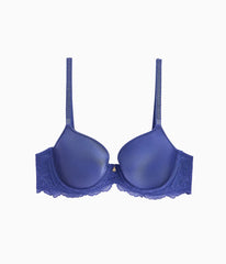 Vivid Attraction T-Shirt Bra: Skipper Blue