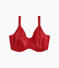 Back Appeal® H-K Cup Underwire Bra: Regina Red