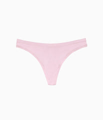 Future Foundation Thong: Pink-A-Boo