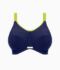 Energise Full Figure Underwire Sport Bra: Navy