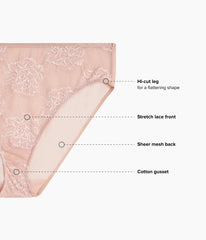 Full Bloom Hi-Cut: Rose Dust
